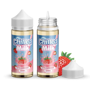Chilled Milk - Strawberry, E-Juice, - Tasty Cloud Vape Co.